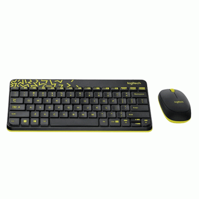 کیبورد و موس بی سیم لاجیتک مدل LOGITECH MK240