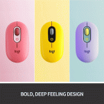 موس بی سیم لاجیتک مدل LOGITECH POP WITH CUSTOMIZABLE EMOJI