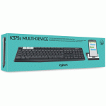 کیبورد بی سیم لاجیتک مدل LOGITECH K375S MULTI-DEVICE