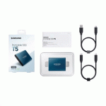 حافظه SSD اکسترنال سامسونگ مدل SAMSUNG T5 با ظرفیت 250 گیگابایت