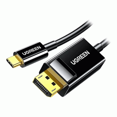 کابل TYPE C به DISPLAYPORT یوگرین مدل UGREEN MM139 به طول 1.5 متر