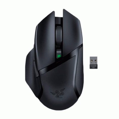 موس گیمینگ بی سیم ریزر مدل RAZER BASILISK X HYPERSPEED 5G