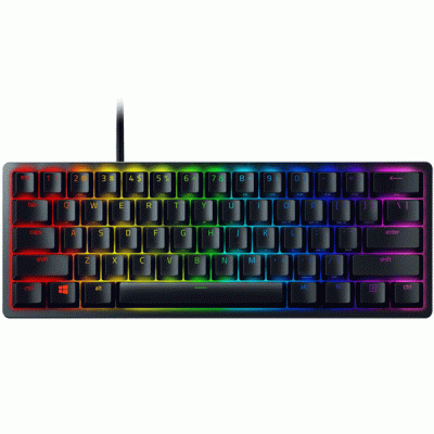 کیبورد گیمینگ ریزر مدل RAZER HUNTSMAN MINI RED SWITCH