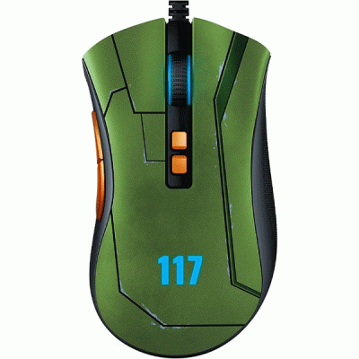 موس گیمینگ ریزر مدل RAZER DEATHADDER V2 HALO INFINITE