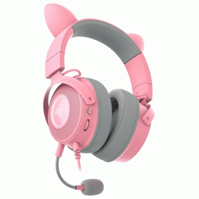 هدست گیمینگ ریزر مدل RAZER KRAKEN KITTY V2 PRO