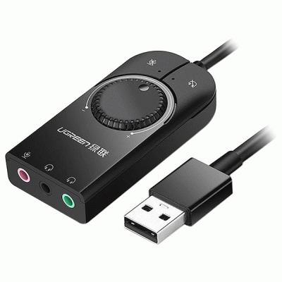 کارت صدا USB2.0 یوگرین مدل UGREEN CM129 40964