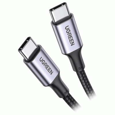 کابل TYPE C دو سر نر یوگرین مدل UGREEN US355 80150 به طول 1 متر