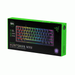 کیبورد گیمینگ ریزر مدل RAZER HUNTSMAN MINI CLICKY OPTICAL SWITCH
