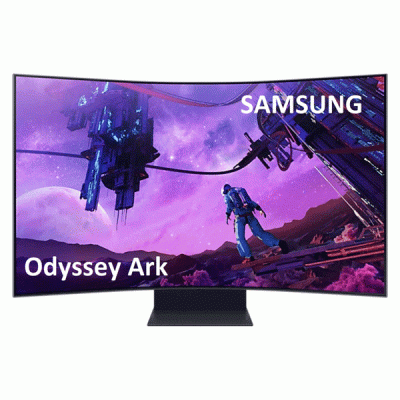 مانیتور گیمینگ منحنی سامسونگ مدل SAMSUNG ODYSSEY ARK LS55BG970 NMXUE سایز 55 اینچ