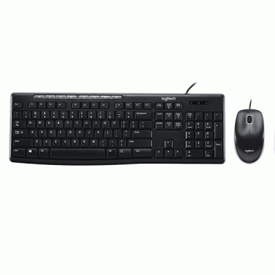 کیبورد و موس لاجیتک مدل LOGITECH MK200