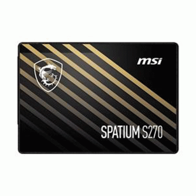 حافظه SSD اینترنال ام اس آی مدل MSI SPATIUM S270 با ظرفیت 480 گیگابایت