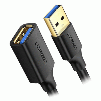 کابل افزایش طول USB 3.0 یوگرین مدل UGREEN US129 به طول 3 متر