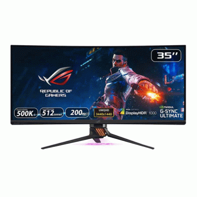 مانیتور خمیده گیمینگ ایسوس مدل ASUS ROG SWIFT PG35VQ سایز 35 اینچ