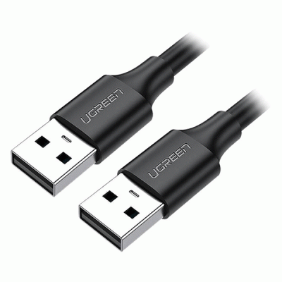 کابل لینک USB 2.0 دو سر نر یوگرین مدل UGREEN US102 به طول 3 متر