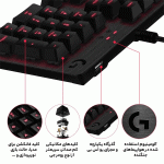کیبورد مکانیکی و گیمینگ لاجیتک مدل LOGITECH G413 CARBON