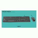 کیبورد و موس لاجیتک مدل LOGITECH MK200