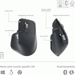 موس و کیبورد بی سیم لاجیتک مدل LOGITECH MX KEYS COMBO FOR BUSINESS GEN 2