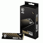 حافظه SSD اینترنال ام اس آی مدل MSI SPATIUM M460 PCLE 4.0 NVME M.2 HS با ظرفیت 1 ترابایت