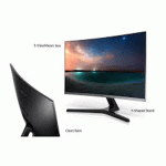 مانیتور گیمینگ منحنی سامسونگ مدل SAMSUNG LC32R500FHM سایز 32 اینچ
