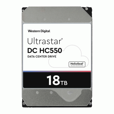 هارد دیسک اینترنال وسترن دیجیتال مدل WESTERN DIGITAL ULTRASTAR DC HC550 با ظرفیت 18 ترابایت