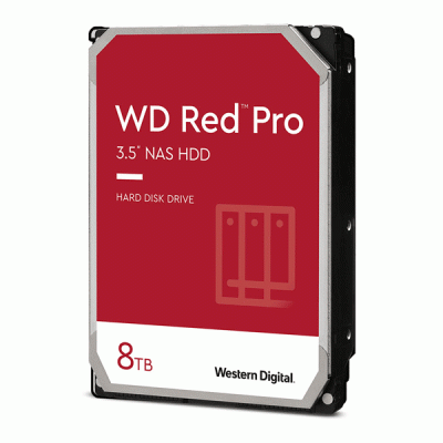 هارد دیسک اینترنال وسترن دیجیتال مدل WESTERN DIGITAL RED PRO با ظرفیت 8 ترابایت