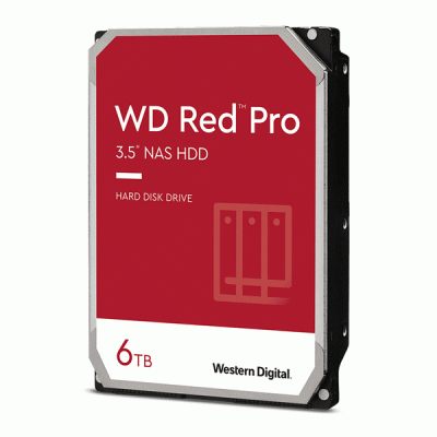 هارد دیسک اینترنال وسترن دیجیتال مدل WESTERN DIGITAL RED PRO با ظرفیت 6 ترابایت