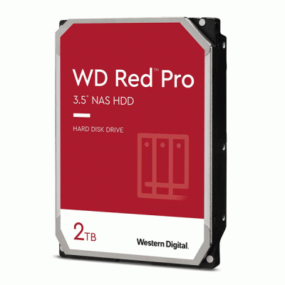 هارد دیسک اینترنال وسترن دیجیتال مدل WESTERN DIGITAL RED PRO با ظرفیت 2 ترابایت