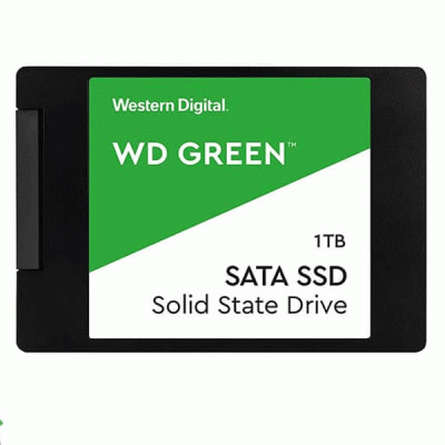 حافظه SSD اینترنال وسترن دیجیتال مدل WESTERN DIGITAL GREEN WDS1TB2G0A با ظرفیت 1 ترابایت