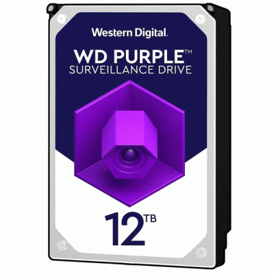 هارد دیسک اینترنال وسترن دیجیتال مدل WESTERN DIGITAL PURPLE WD121PURZ با ظرفیت 12 ترابایت