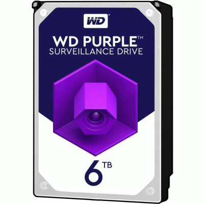 هارد دیسک اینترنال وسترن دیجیتال مدل WESTERN DIGITAL PURPLE WD62PURZ با ظرفیت 6 ترابایت