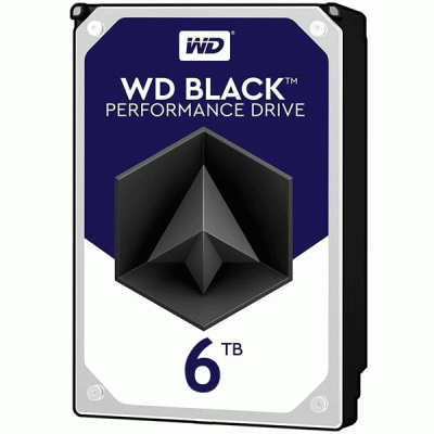 هارد دیسک اینترنال وسترن دیجیتال مدل WESTERN DIGITAL BLACK WD6003FZBX با ظرفیت 6 ترابایت