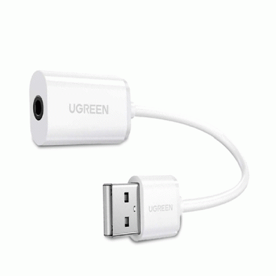 کارت صدا USB 2.0 یوگرین مدل UGREEN US206