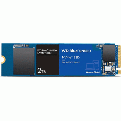 حافظه SSD وسترن دیجیتال مدل WESTERN DIGITAL BLUE WDS200T2BOC با ظرفیت 2 ترابایت