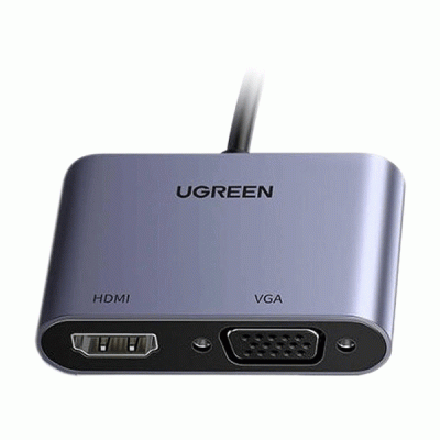 تبدیل USB 3.0 به HDMI و VGA یوگرین مدل UGREEN CM449 20518