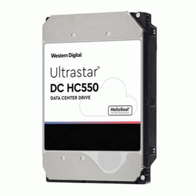 هارد دیسک اینترنال وسترن دیجیتال مدل WESTERN DIGITAL ULTRASTAR DC HC550 با ظرفیت 16 ترابایت