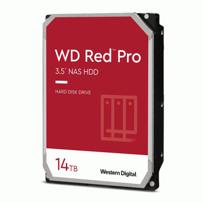 هارد دیسک اینترنال وسترن دیجیتال مدل WESTERN DIGITAL RED PRO با ظرفیت 14 ترابایت
