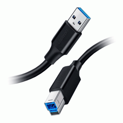 کابل USB 3.0 پرینتر یوگرین مدل UGREEN US210 به طول 2 متر