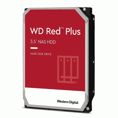 هارد دیسک اینترنال وسترن دیجیتال مدل WESTERN DIGITAL RED PLUS با ظرفیت 10 ترابایت