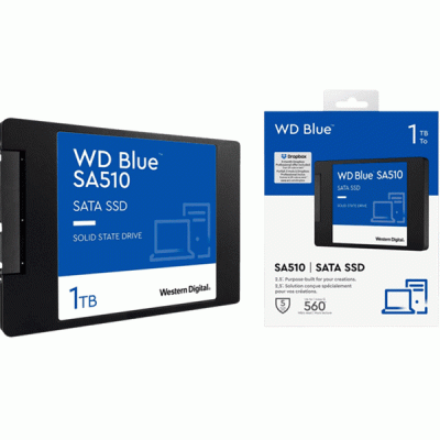 حافظه SSD اینترنال وسترن دیجیتال مدل WESTERN DIGITAL BLUE SA510 با ظرفیت 1 ترابایت
