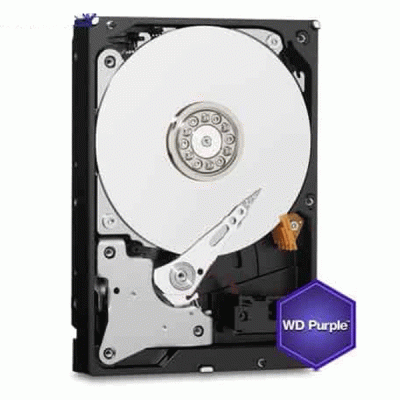 هارد دیسک اینترنال وسترن دیجیتال مدل WESTERN DIGITAL PURPLE WD40PURZ با ظرفیت 4 ترابایت