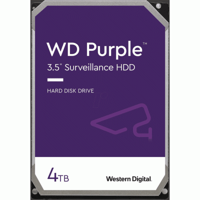 هارد دیسک اینترنال وسترن دیجیتال مدل WESTERN DIGITAL PURPLE WD42PURZ با ظرفیت 4 ترابایت