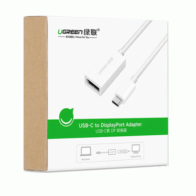 مبدل USB C به DISPLAYPORT یوگرین مدل UGREEN 40372