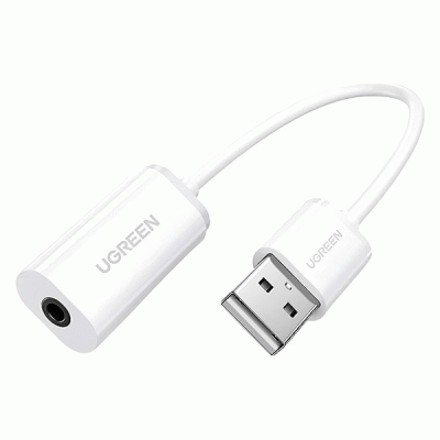کارت صدا USB 2.0 یوگرین مدل UGREEN US206