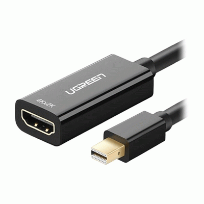 تبدیل MINI DISPLAYPORT به HDMI با رزولوشن ULTRA HD یوگرین مدل UGREEN MD112 40360