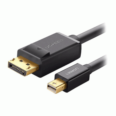 کابل MINI DISPLAYPORT به DISPLAYPORT (دو طرفه) یوگرین مدل UGREEN MD105 10477 به طول 1.5 متر