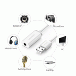 کارت صدا USB 2.0 یوگرین مدل UGREEN US206