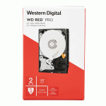 هارد دیسک اینترنال وسترن دیجیتال مدل WESTERN DIGITAL RED PRO با ظرفیت 2 ترابایت