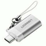 تبدیل TYPE C-OTG به USB 3.0 یوگرین مدل UGREEN US270 50283