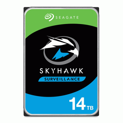 هارد دیسک اینترنال سیگیت مدل SEGATE SKYHAWK با ظرفیت 14 ترابایت