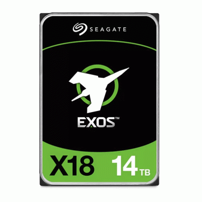 هارد دیسک اینترنال سیگیت مدل SEAGETE EXOS X18 ST14000NM000J با ظرفیت 14 ترابایت